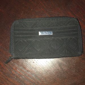 Vera Bradley Black Wallet